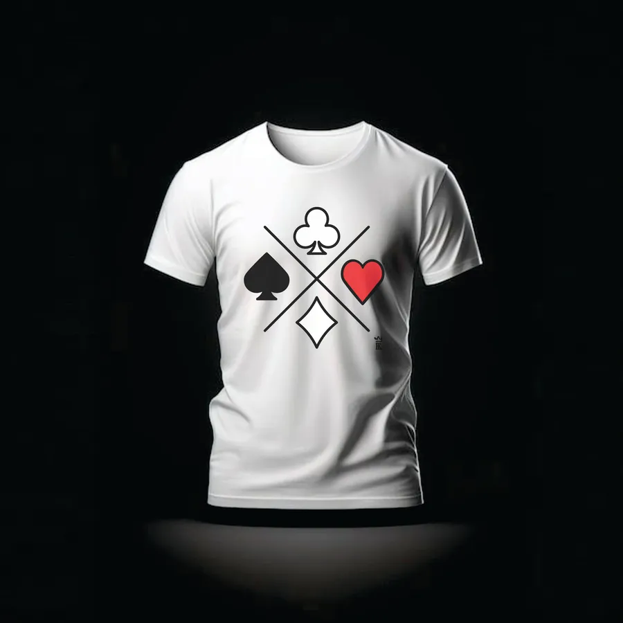 Camiseta Naipes da Umbanda — Rei 7 da Lira